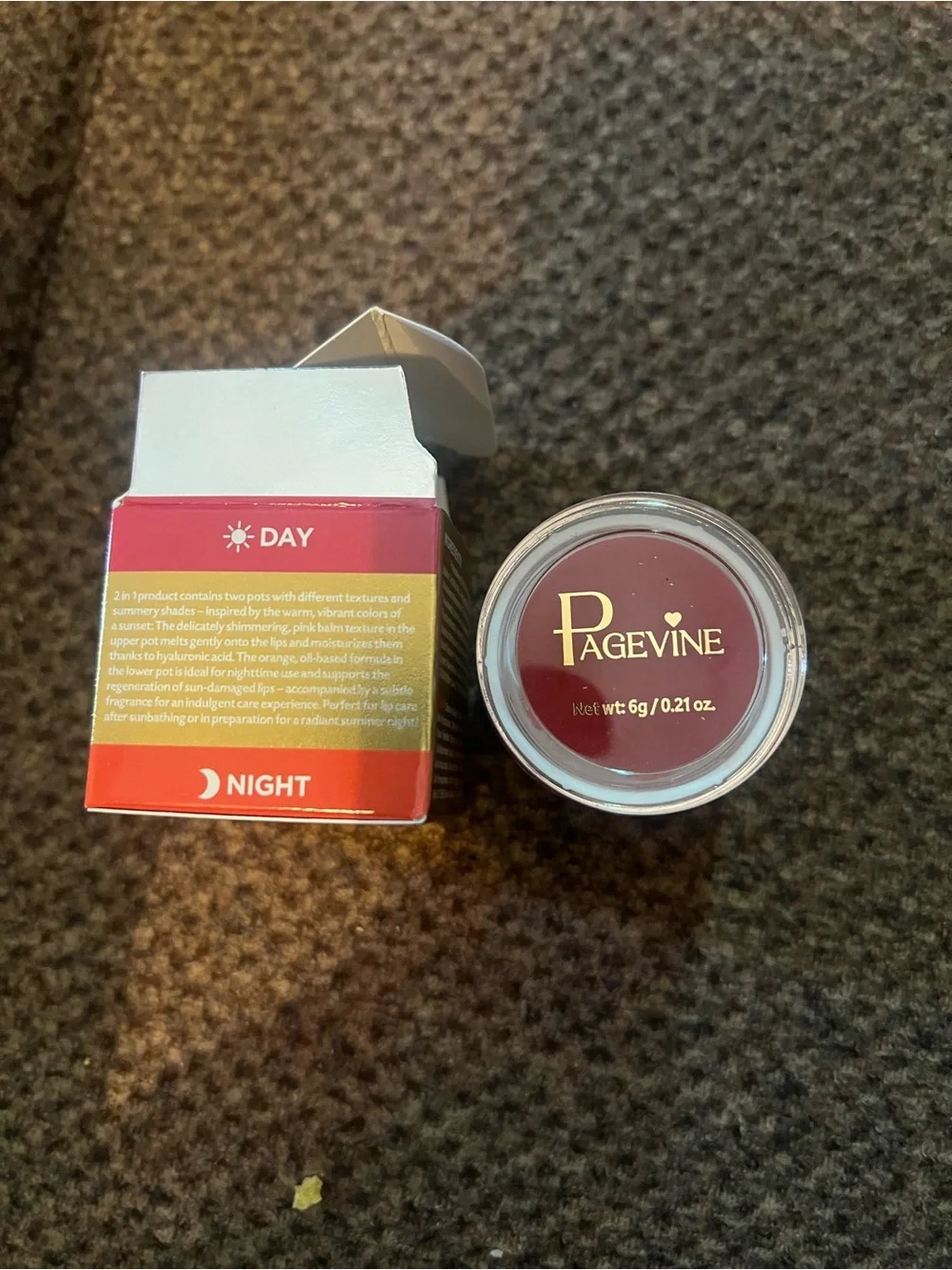 Day & Night Cream-to-Powder Blush — Deep Berry